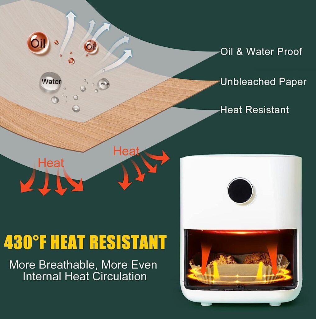 Air Fryer Disposable Paper Liners 3