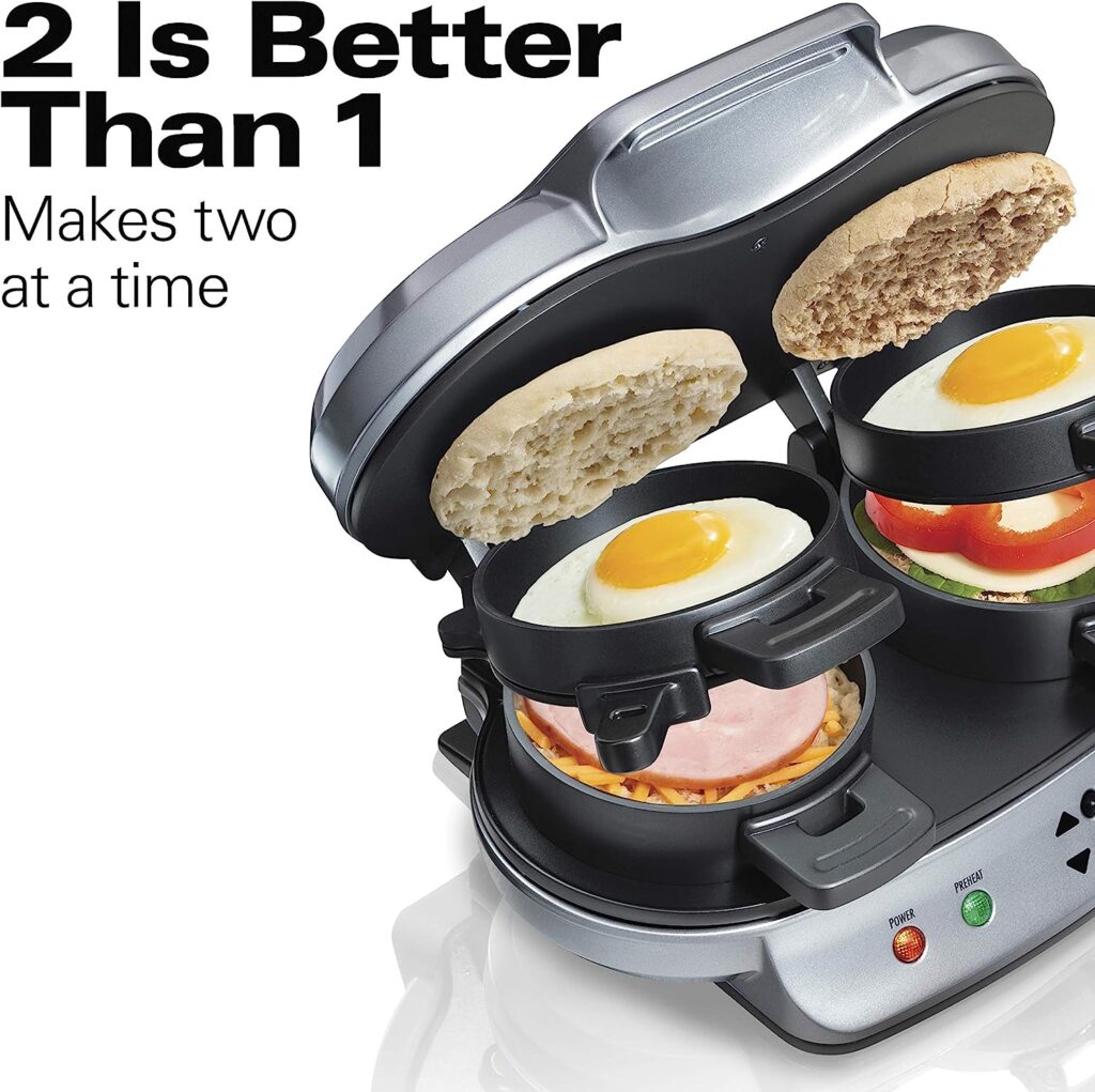 Hamilton Beach Dual Breakfast Sandwich Maker
