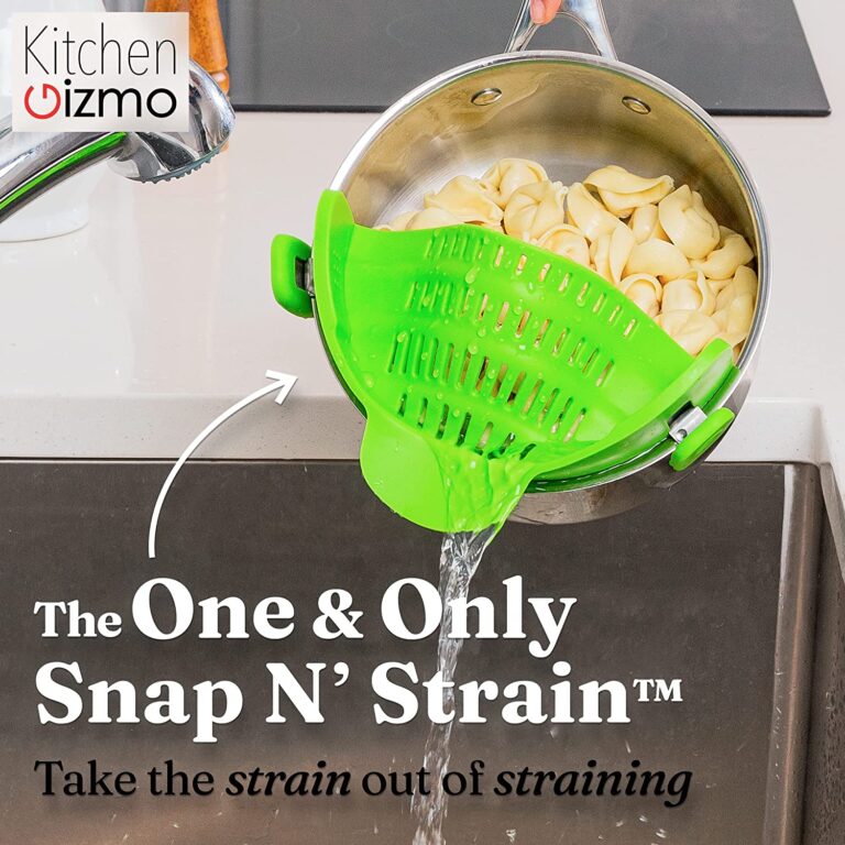 Kitchen Gizmo Snap N’ Strain Pot Strainer
